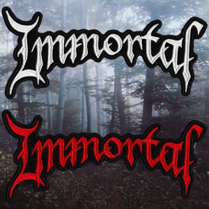 Наспинник вышитый Immortal - Logo