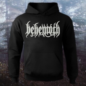 Hoodie with Embroidered Behemoth - Logo