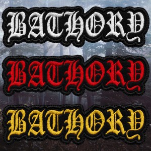 Нашивка вышитая Bathory - Logo