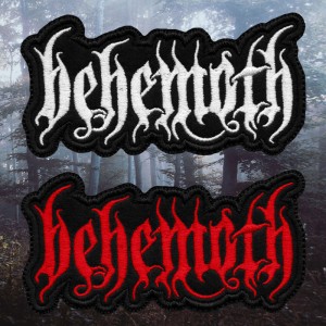 Embroidered Patch Behemoth - Logo