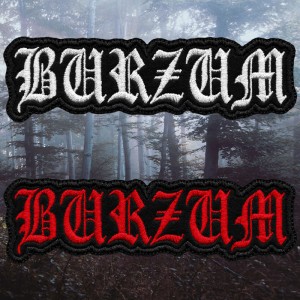 Embroidered Patch Burzum - Old Logo 1991