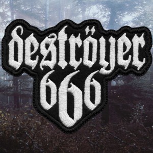 Нашивка вышитая Deströyer 666 - Logo