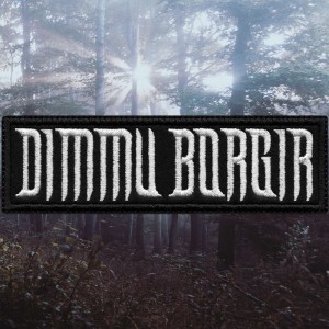 Нашивка вышитая Dimmu Borgir - Logo