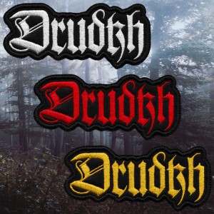 Нашивка вышитая Drudkh - Logo