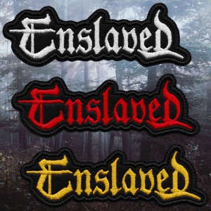 Embroidered Patch Enslaved - Logo