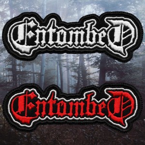 Embroidered Patch Entombed - Logo