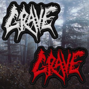 Нашивка вышитая Grave - Logo