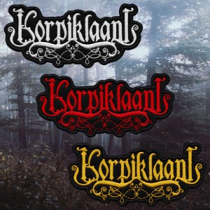 Embroidered Patch Korpiklaani - Logo