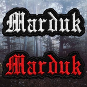 Нашивка вышитая Marduk - Text