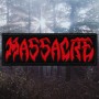 Нашивка вышитая Massacre - Logo