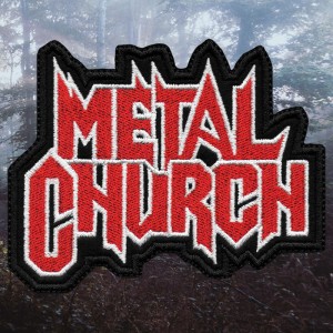 Embroidered Patch Metal Church - Logo