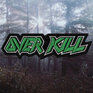 Нашивка вышитая Overkill - Logo