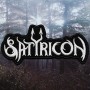 Нашивка вышитая Satyricon - Logo