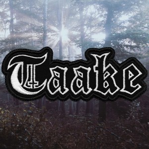Нашивка вышитая Taake - Logo
