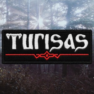 Нашивка вышитая Turisas - Logo