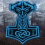 Embroidered Patch Thor’s Hammer / Mjöllnir - Face