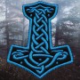 Embroidered Patch Thor’s Hammer / Mjöllnir - Interwoven