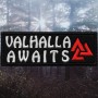 Embroidered Patch «Valhalla Awaits» - Walknut