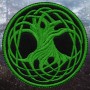 Embroidered Patch Yggdrasil / Tree of Life - Interwoven