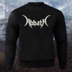 Sweatshirt with Embroidered Abbath - Logo