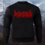 Sweatshirt with Embroidered Behemoth - Logo