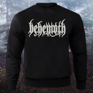 Sweatshirt with Embroidered Behemoth - Logo