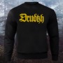 Sweatshirt with Embroidered Drudkh - Logo