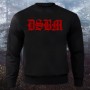 Sweatshirt with Embroidered DSBM - Logo