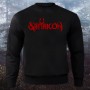 Sweatshirt with Embroidered Satyricon - Logo