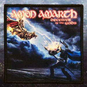 Нашивка принтовая Amon Amarth - Deceiver of the Gods