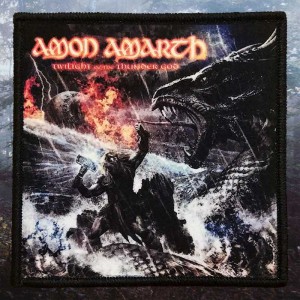 Нашивка принтовая Amon Amarth - Twilight of the Thunder God