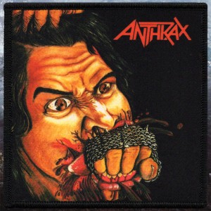 Printed Patch Anthrax - Fistful of Metal