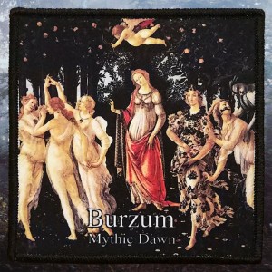 Нашивка принтовая Burzum - Mythic Dawn