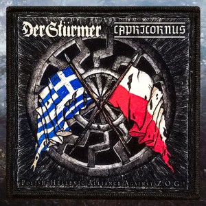 Printed Patch Capricornus / Der Stürmer - Polish-Hellenic Alliance Against Z.O.G.!