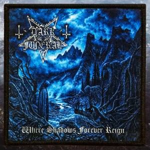 Printed Patch Dark Funeral - Where Shadows Forever Reign
