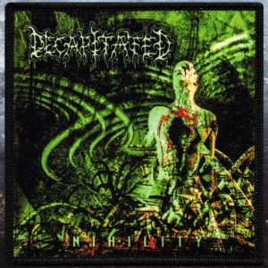 Printed Patch Decapitated - Nihility