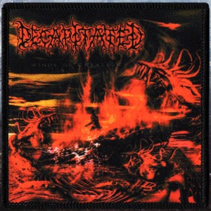 Printed Patch Decapitated - Winds of Creation