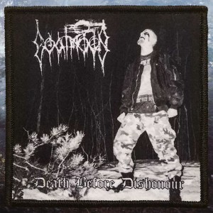 Нашивка принтовая Goatmoon - Death Before Dishonour