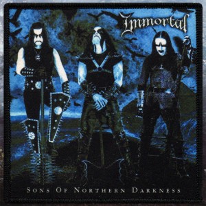 Нашивка принтовая Immortal - Sons of Northern Darkness