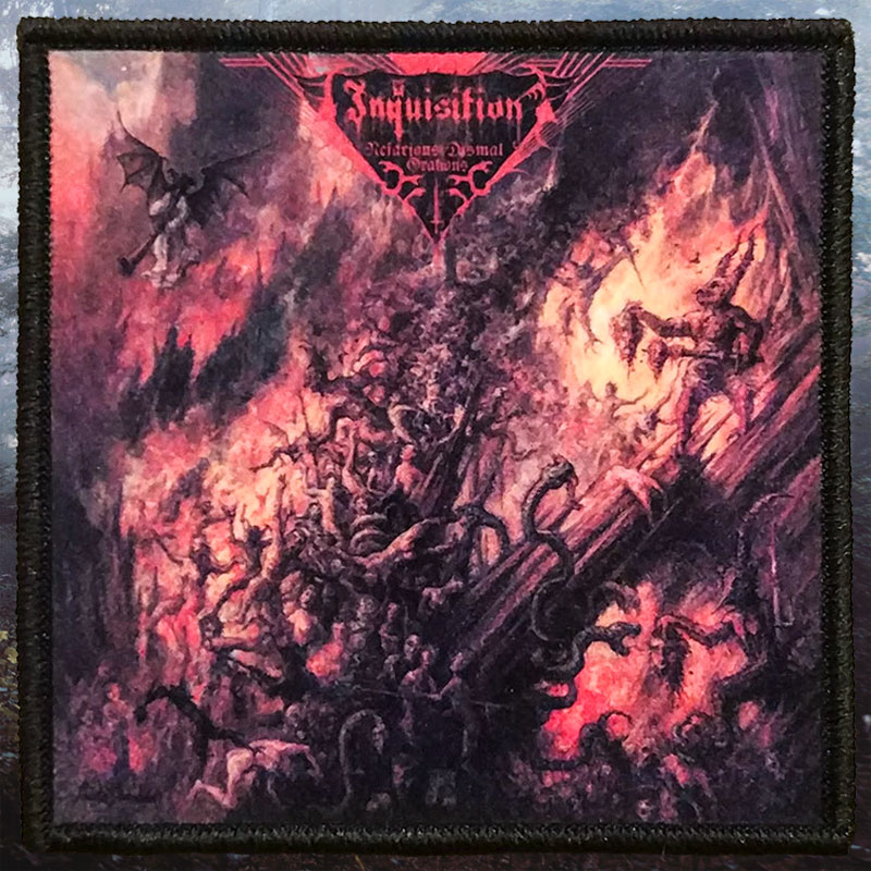 Printed Patch Inquisition Nefarious Dismal Orations