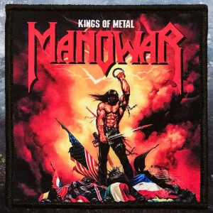 Printed Patch Manowar - Kings of Metal
