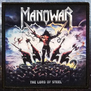 Printed Patch Manowar - The Lord of Steel