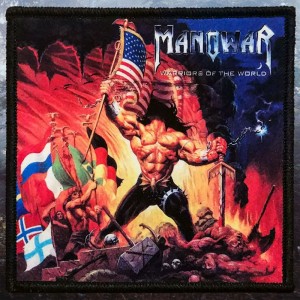 Printed Patch Manowar - Warriors of the World