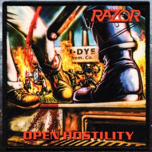 Printed Patch Razor - Open Hostility