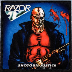 Printed Patch Razor - Shotgun Justice