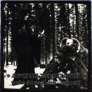 Нашивка принтовая Satanic Warmaster - Carelian Satanist Madness