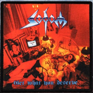 Нашивка принтовая Sodom - Get What You Deserve