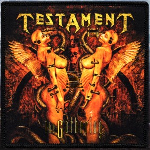 Нашивка принтовая Testament - The Gathering