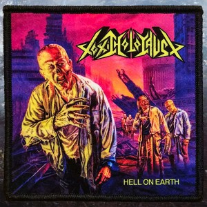 Printed Patch Toxic Holocaust - Hell on Earth